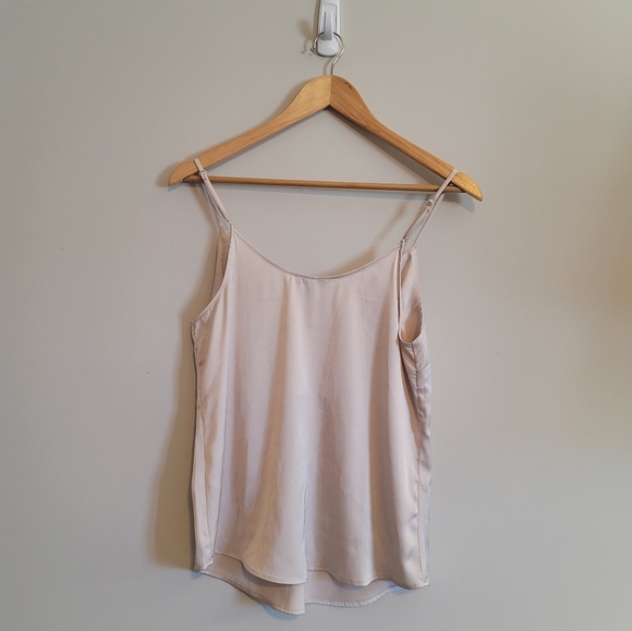 Pink Silky Tank Top - Picture 2 of 3